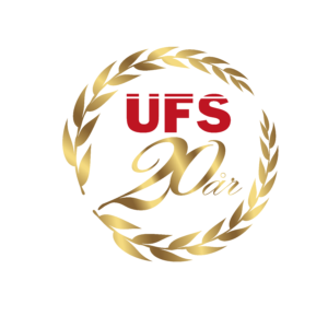 UFS NY 20 ÅRSLOGGAN